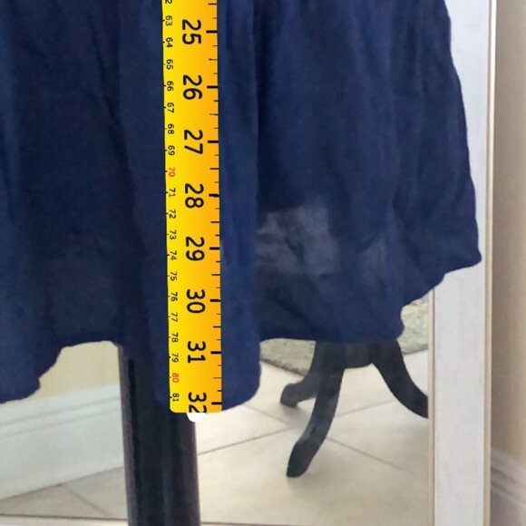 Loft Embroidered Boho Ruffle Dress Medium - Picture 10 of 11